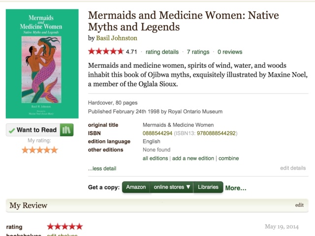Wisdom Web Book: Mermaids and Medicine Women - Native Myths and Legends