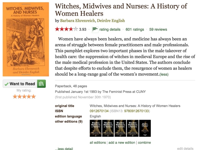 Wisdom Web Book: Witches, Midwives, and Nurses - A History of Women Healers