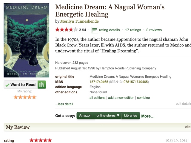 Wisdom Web Book: Medicine Dream - A Nagual Woman's Energetic Healing